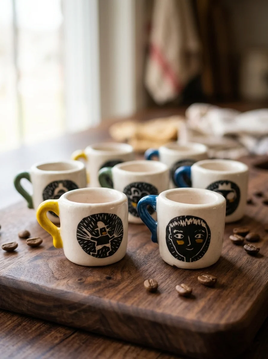 Mini artisan cups